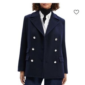Theory Wool-Blend Peacoat